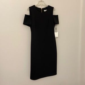 Calvin Klein cold shoulder dress